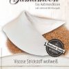 Gamamoon Hirsespelzkissen Viscose wollweiss