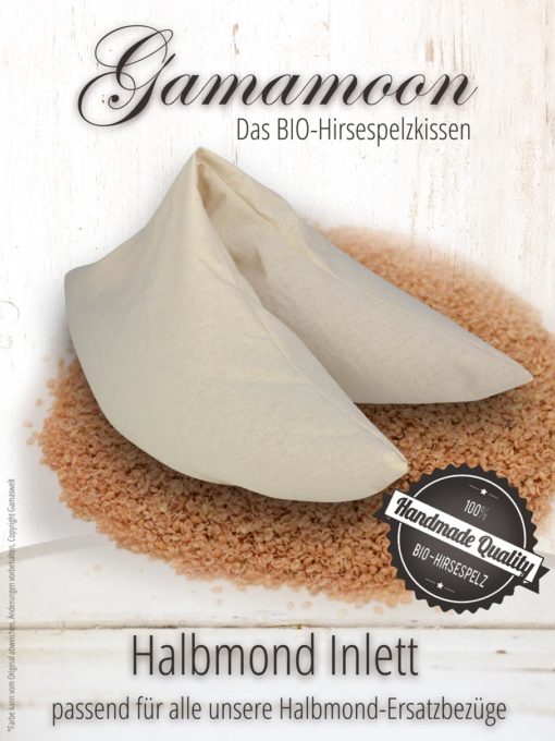 Gamamoon Hirsespelz Halbmond Inlett