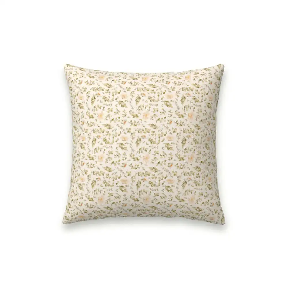 Kissen 40x40cm Streublümchen natur