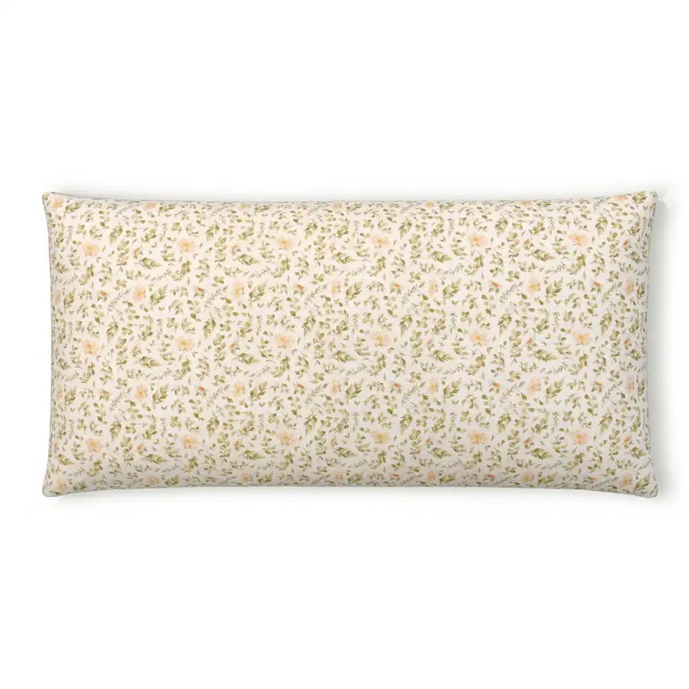 Kissen 40x80cm Streublümchen natur