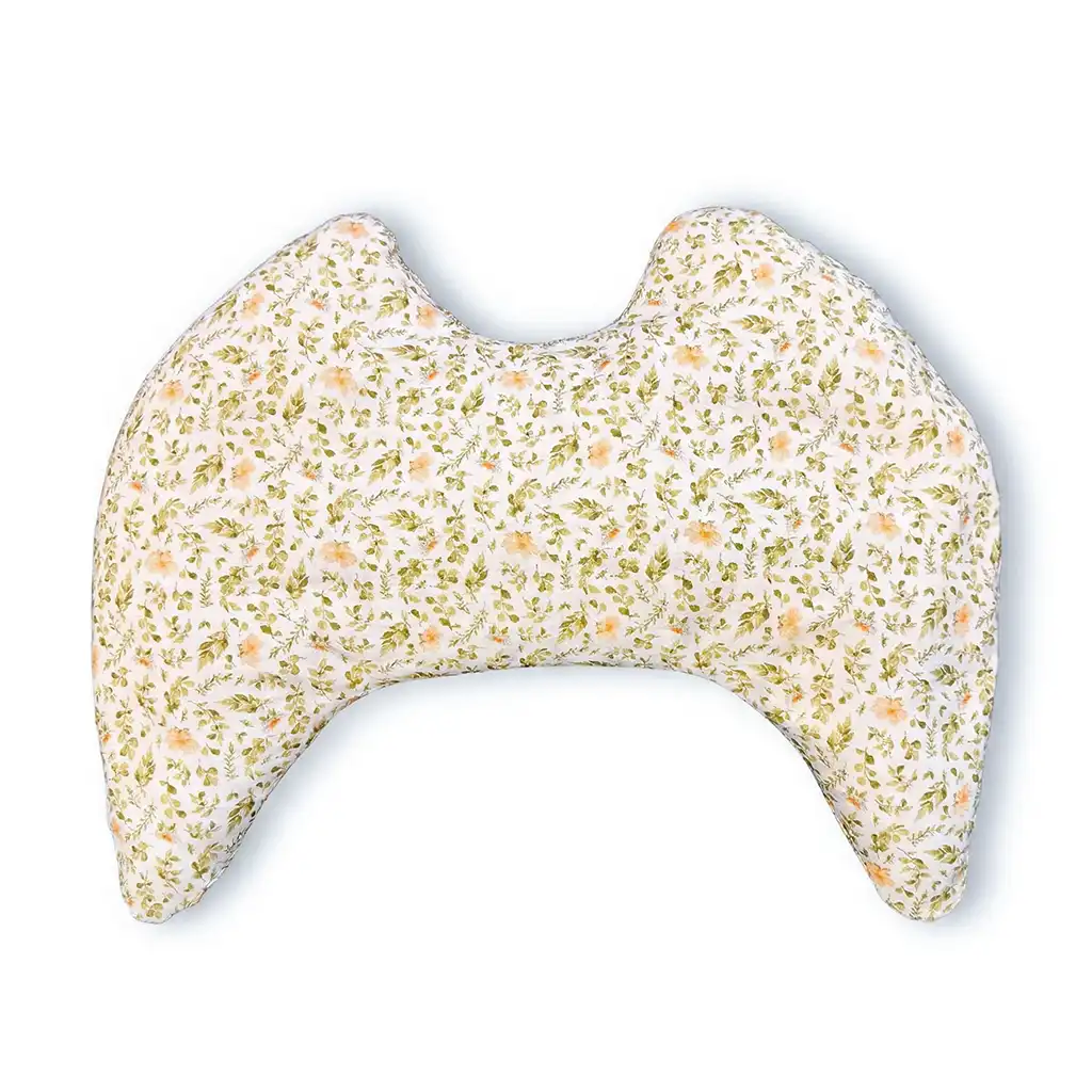 Flügelkissen Streublümchen natur