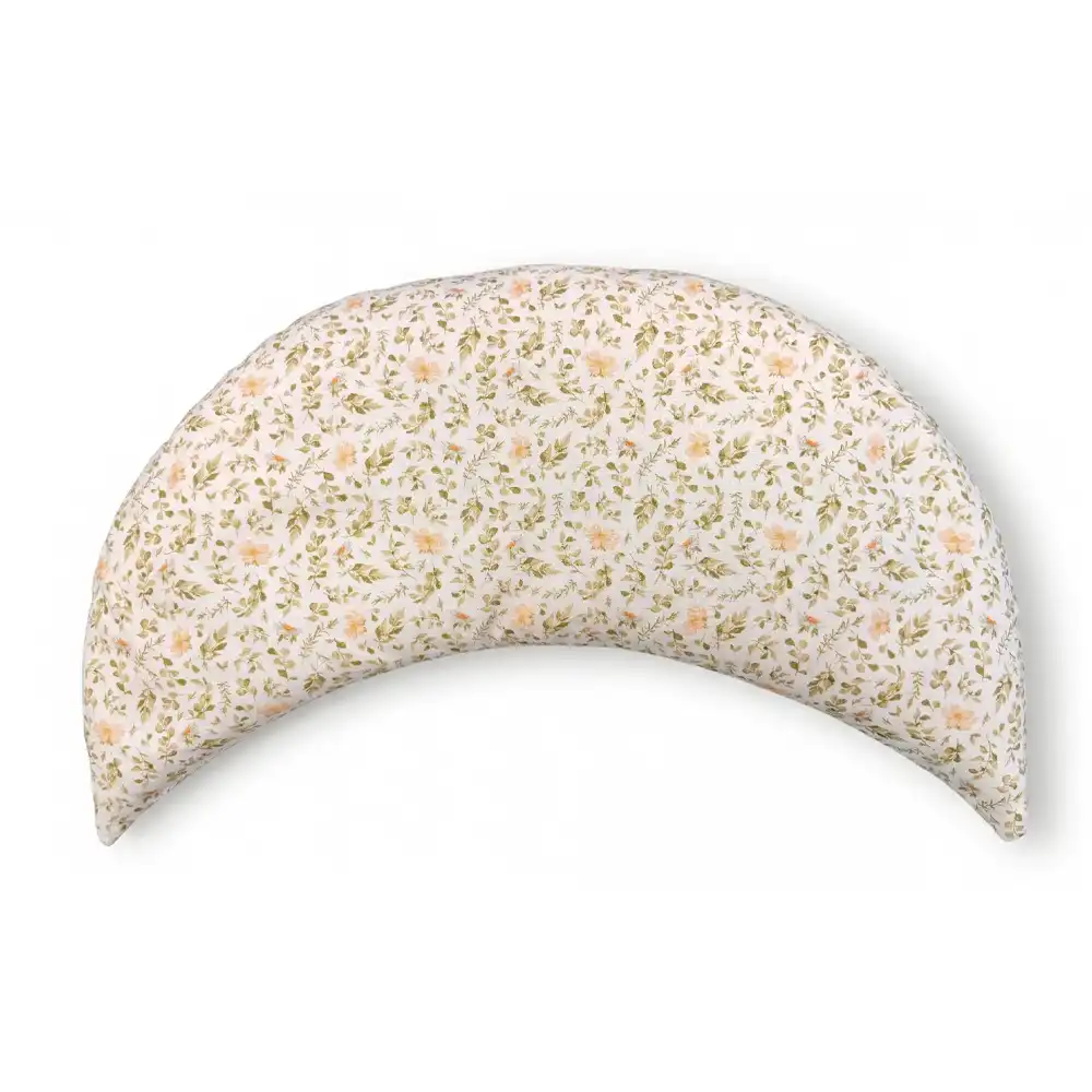 Halbmondkissen Streublümchen