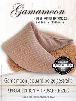 Gamamoon Special Edition Herbst Winter 2025, Gamamoon beige gestreift