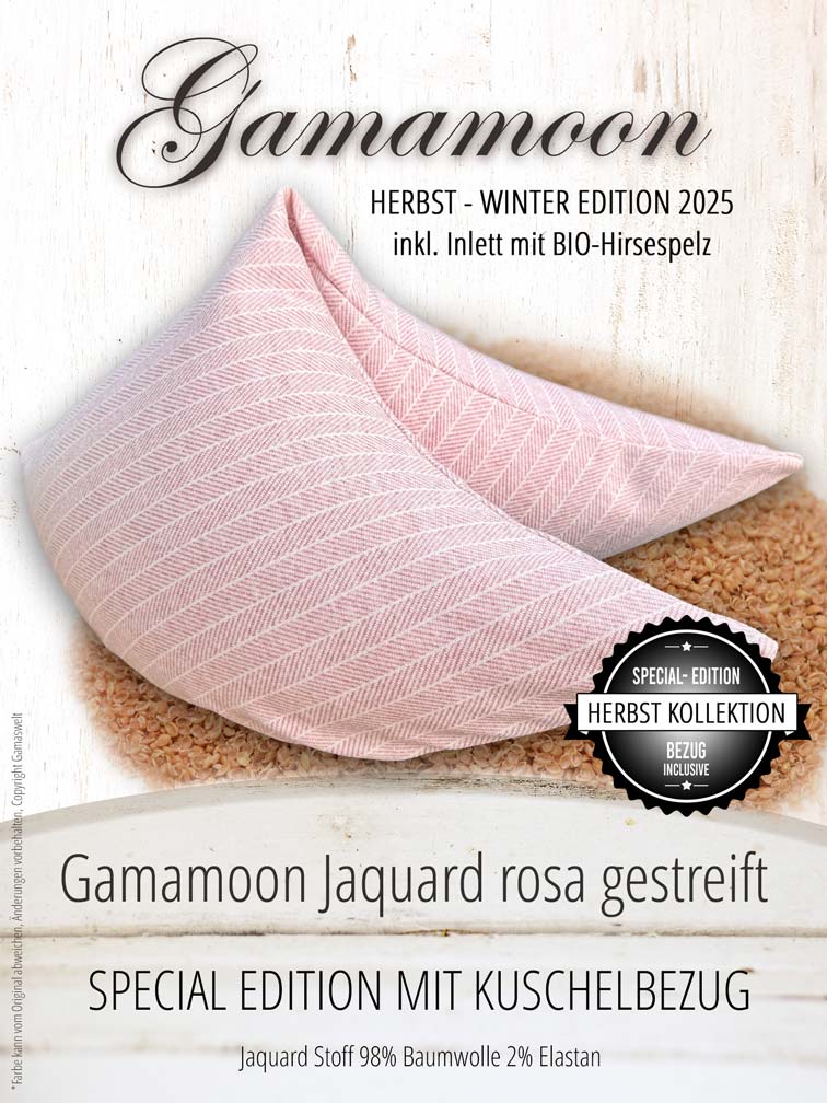 Gamamoon Special Edition Herbst Winter 2025, Gamamoon rosa gestreift