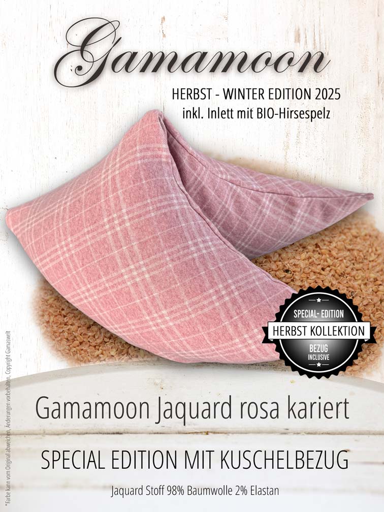 Gamamoon Special Edition Herbst Winter 2025, Gamamoon rosa kariert