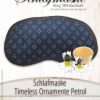Schlafmaske Gamaswelt Timeless Ornamente petrol