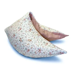 mille fleurs rosa Streublümchen Hirsekissen Halbmond Westfalenstoffe Hirsespelz kaufen