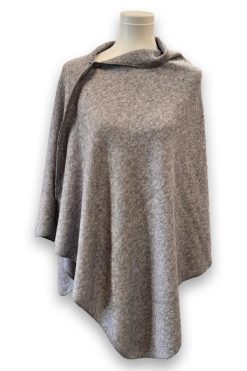 Lieblingsponcho grau