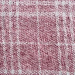 Frida Jacquard Kariert Rosé Flügel