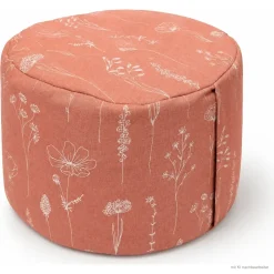 Yoga-Sitzkissen mit Hirsespelz · Ø 40 cm · Rost