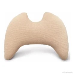 Anouk Waffelpiqué Jersey Beige Flügel