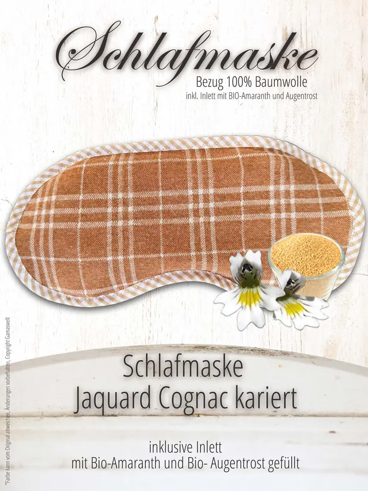 Jaquard Cognac kariert