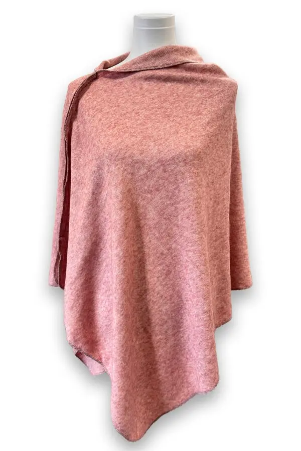 Lieblingsponcho Rosa